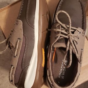 Womens Rockport Works steel toe shoe size 9